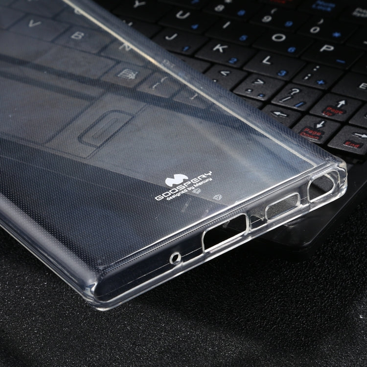 For Samsung Galaxy Note20 Ultra GOOSPERY JELLY Full Coverage Soft Case(Transparent)