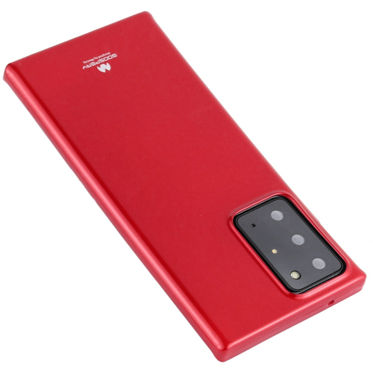For Samsung Galaxy Note20 Ultra GOOSPERY JELLY Full Coverage Soft Case(Red)