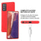 For Samsung Galaxy Note20 GOOSPERY SOFT FEELING Liquid TPU Drop-proof Soft Case(Black)