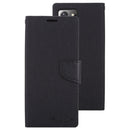 For Samsung Galaxy Note20 Ultra GOOSPERY CANVAS DIARY Canvas Texture Horizontal Flip PU Leather Case, with Holder & Card Slots & Wallet(Black)