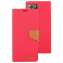 For Samsung Galaxy Note20 Ultra GOOSPERY CANVAS DIARY Canvas Texture Horizontal Flip PU Leather Case, with Holder & Card Slots & Wallet(Red)