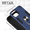 For iPhone 12 / 12 Pro 2 in 1 Armour Series PC + TPU Protective Case with Ring Holder(Royal Blue)