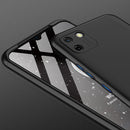 For OPPO Realme C11 GKK Three Stage Splicing Full Coverage PC Protective Case(Black)