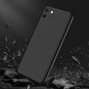 For OPPO Realme C11 GKK Three Stage Splicing Full Coverage PC Protective Case(Black)