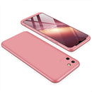 For OPPO Realme C11 GKK Three Stage Splicing Full Coverage PC Protective Case(Rose Gold)