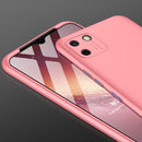 For OPPO Realme C11 GKK Three Stage Splicing Full Coverage PC Protective Case(Rose Gold)