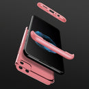 For OPPO Realme C11 GKK Three Stage Splicing Full Coverage PC Protective Case(Rose Gold)