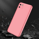 For OPPO Realme C11 GKK Three Stage Splicing Full Coverage PC Protective Case(Rose Gold)