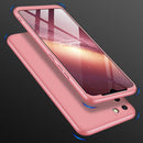 For OPPO Realme C11 GKK Three Stage Splicing Full Coverage PC Protective Case(Rose Gold)