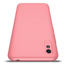 For Xiaomi Redmi 9A GKK Three Stage Splicing Full Coverage PC Protective Case(Rose Gold)