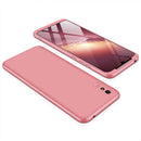 For Xiaomi Redmi 9A GKK Three Stage Splicing Full Coverage PC Protective Case(Rose Gold)