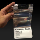 100 PCS Phone Case Packaging Bag Silver Plated Aluminum Self Sealing Bag, Specification:13.5x23cm(For 6-6.2 inch)