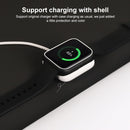 For OPPO Watch 41mm Smart Watch TPU Protective Case, Color:Black+Red