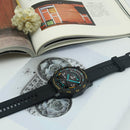 For Huawei Watch GT2 46mm Smart Watch TPU Protective Case, Color:Black+Gold