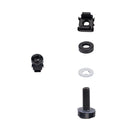 50 PCS Cage Nuts and Screw Cage Nuts M5 + Rack Screws M5x20