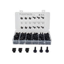 100 PCS Cage Nuts and Screw Cage Nuts M5 + Rack Screws M5x20