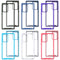 For Samsung Galaxy Note20 Ultra Shockproof Starry Sky PC + TPU Protective Case(Black)