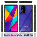 For Samsung Galaxy Note20 Ultra Shockproof Starry Sky PC + TPU Protective Case(Black)