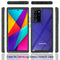 For Samsung Galaxy Note20 Ultra Shockproof Starry Sky PC + TPU Protective Case(Black)