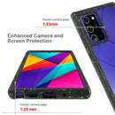 For Samsung Galaxy Note20 Ultra Shockproof Starry Sky PC + TPU Protective Case(Black)