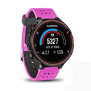 For Garmin Forerunner 235 Two-color Watch Band(Rose Red Black)