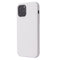 For iPhone 12 Pro Max Solid Color Liquid Silicone Shockproof Protective Case(White)