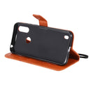 For Motorola Moto E6s (2020) 3D Butterfly Embossed Pattern Horizontal Flip Leather Case with Holder & Card Slot & Wallet & Lanyard(Orange)