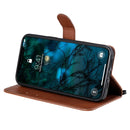 For iPhone 12 Pro Max Solid Color Horizontal Flip Protective Leather Case with Holder & Card Slots & Wallet & Photo Frame & Lanyard(Brown)