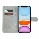 For iPhone 12 / 12 Pro 3D Painted Pattern Horizontal Flip Leather Case with Holder & Wallet & Card slot & Lanyard(Glasses Dog)