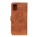 For Samsung Galaxy S20 FE 5G / S20 Fan Edition / S20 Lite KHAZNEH Retro Texture PU + TPU Horizontal Flip Leather Case with Holder & Card Slots & Wallet(Brown)