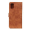 For Samsung Galaxy S20 FE 5G / S20 Fan Edition / S20 Lite KHAZNEH Retro Texture PU + TPU Horizontal Flip Leather Case with Holder & Card Slots & Wallet(Brown)