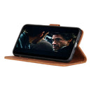For Samsung Galaxy S20 FE 5G / S20 Fan Edition / S20 Lite KHAZNEH Retro Texture PU + TPU Horizontal Flip Leather Case with Holder & Card Slots & Wallet(Brown)