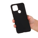 For Google Pixel 5 Pure Color Liquid Silicone Shockproof Full Coverage Case(Black)