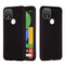 For Google Pixel 4a 5G Pure Color Liquid Silicone Shockproof Full Coverage Case(Black)