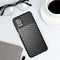 For Samsung Galaxy M31s Thunderbolt Shockproof TPU Protective Soft Case(Black)