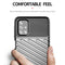 For Samsung Galaxy M31s Thunderbolt Shockproof TPU Protective Soft Case(Black)