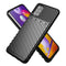 For Samsung Galaxy M31s Thunderbolt Shockproof TPU Protective Soft Case(Black)