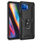 For Motorola Moto G 5G Plus Shockproof TPU + PC Protective Case with 360 Degree Rotating Holder(Black)