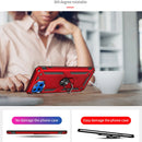 For Motorola Moto G 5G Plus Shockproof TPU + PC Protective Case with 360 Degree Rotating Holder(Red)