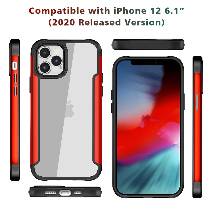 For iPhone 12 mini Iron Man Series Metal PC + TPU Protective Case(Gold)