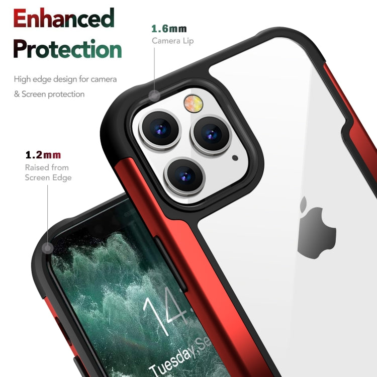For iPhone 12 mini Iron Man Series Metal PC + TPU Protective Case(Gold)
