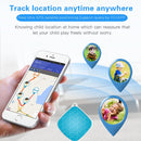 Mini SOS Alarm Voice Monitoring GPS Tracker Children GPS LBS Wifi Real-time Locator(White)