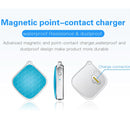 Mini SOS Alarm Voice Monitoring GPS Tracker Children GPS LBS Wifi Real-time Locator(White)