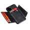 For iPhone 12 Pro Max Leather Protective Case with Holder & Card Slots(Black)