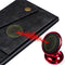 For iPhone 12 Pro Max Leather Protective Case with Holder & Card Slots(Black)