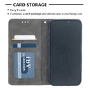 For iPhone 12 / 12 Pro Rhombus Texture Horizontal Flip Magnetic Leather Case with Holder & Card Slots(Grey)