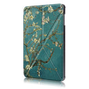 For Amazon Fire HD 8 (2020) Coloured Drawing Transformers Style Horizontal Flip Leather Case with Holder & Sleep / Wake-up Function(Apricot Flower)
