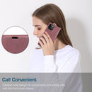 For iPhone 12 Pro Max CaseMe-013 Multifunctional Retro Frosted Horizontal Flip Leather Case with Card Slot & Holder & Wallet(Wine Red)