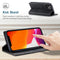 For iPhone 12 / 12 Pro CaseMe-013 Multifunctional Retro Frosted Horizontal Flip Leather Case with Card Slot & Holder & Wallet(Black)