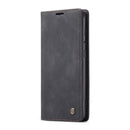 For OnePlus Nord CaseMe-013 Multifunctional Retro Frosted Horizontal Flip Leather Case with Card Slot & Holder & Wallet(Black)